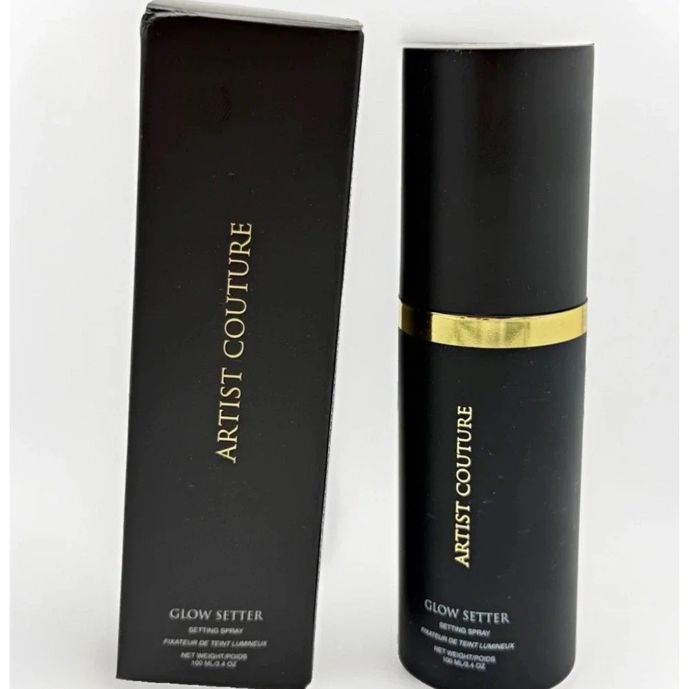 Artist Couture Glow Setter Setting Spray Black 3.4oz Luminous Dewy Glam Beauty